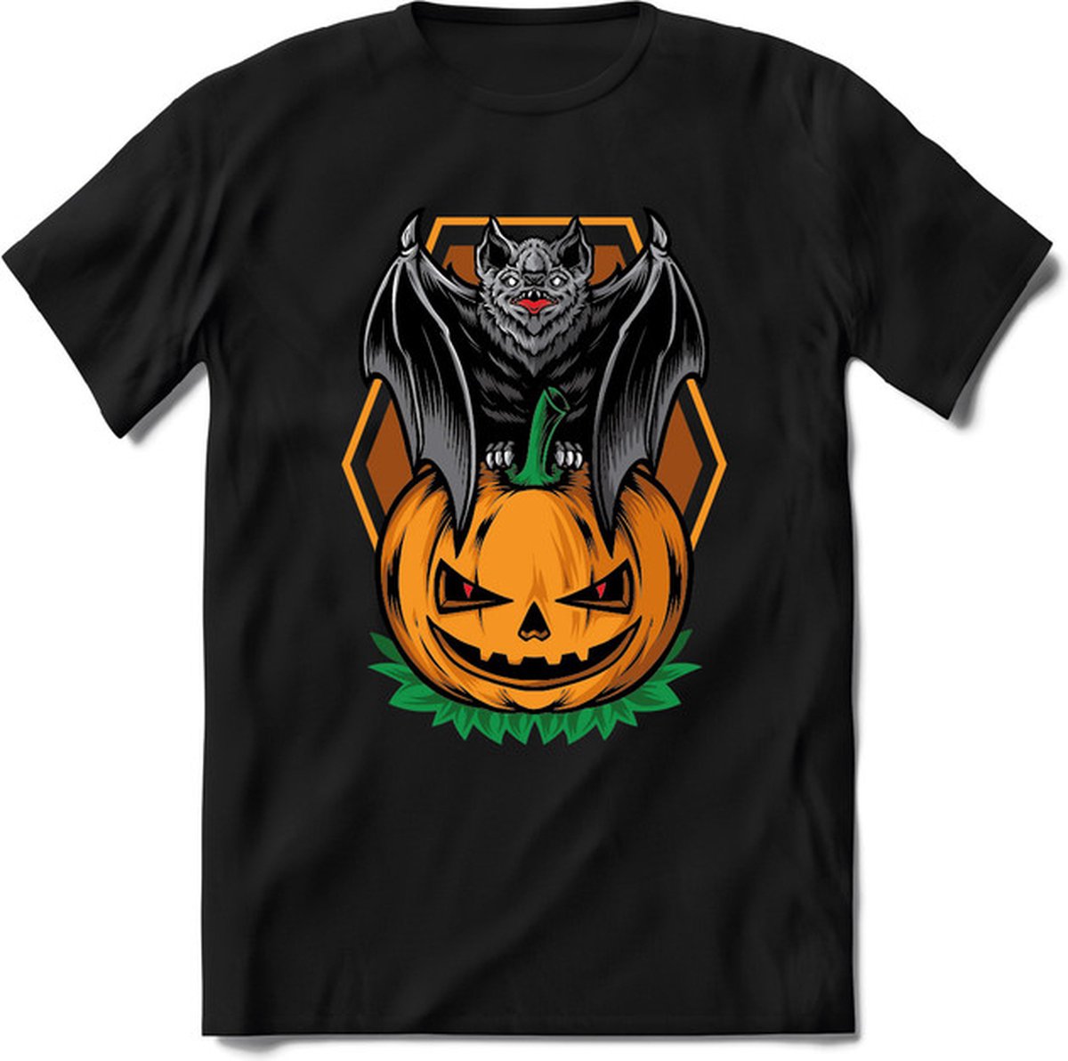 Halloween T-Shirt | Horror  Kleding Heren / Dames | Weerwolf , Monster , Vleermuis en Pompoen  Shirt |